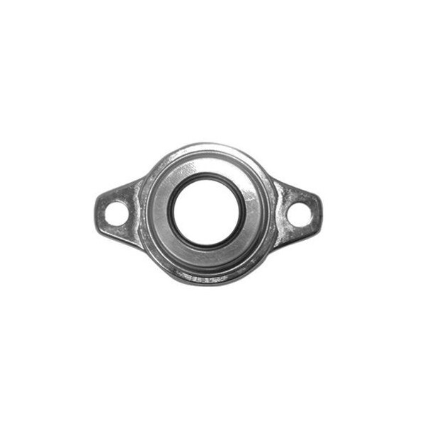 Ami Bearings AMI BEARINGS -SINGLE ROW BALL BEARING - 10MM STAINLESS X-NARR ECC COLL STAINLESS 2-BOLT FLG OPN COV MUFL000C - main